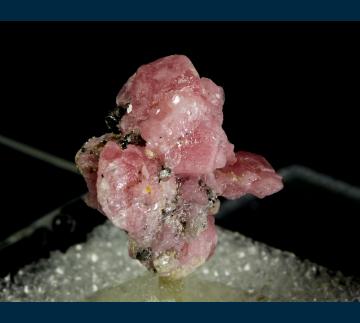 T-265 Rhodochrosite with Pyrite from Sunnyside Mine (American Tunnel), Eureka District, San Juan Co., Colorado, USA T-265 Rhodochrosite with Pyrite from Sunnyside Mine (American Tunnel), Eureka District, San Juan Co., Colorado, USA