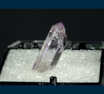 T-271 Quartz (var. Amethyst) from Piedra Parada (Las Vigas), Mun. de Tatatila, Veracruz, Mexico T-271 Quartz (var. Amethyst) from Piedra Parada (Las Vigas), Mun. de Tatatila, Veracruz, Mexico