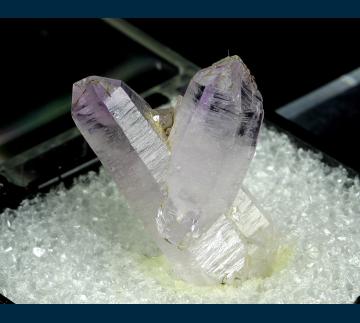 T-269 Quartz (var. Amethyst) from Piedra Parada (Las Vigas), Mun. de Tatatila, Veracruz, Mexico