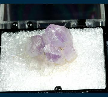 T-270 Quartz (var. Amethyst) from Piedra Parada (Las Vigas), Mun. de Tatatila, Veracruz, Mexico T-270 Quartz (var. Amethyst) from Piedra Parada (Las Vigas), Mun. de Tatatila, Veracruz, Mexico