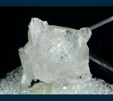 T-278 Hemimorphite with Calcite from Ojuela Mine, Mapimi District, Bufa de Mapimi, Mun. de Mapimi, Durango, Mexico T-278 Hemimorphite with Calcite from Ojuela Mine, Mapimi District, Bufa de Mapimi, Mun. de Mapimi, Durango, Mexico