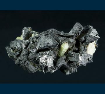 UTH3 Magnetite with Fluorapatite from Iron Springs District (Three Peaks), Iron Co., Utah, USA UTH3 Magnetite with Fluorapatite from Iron Springs District (Three Peaks), Iron Co., Utah, USA