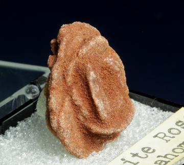 T-320 Barite (rose) from Garber Sandstone Formation, near Norman, Cleveland County, Oklahoma T-320 Barite (rose) from Garber Sandstone Formation, near Norman, Cleveland County, Oklahoma