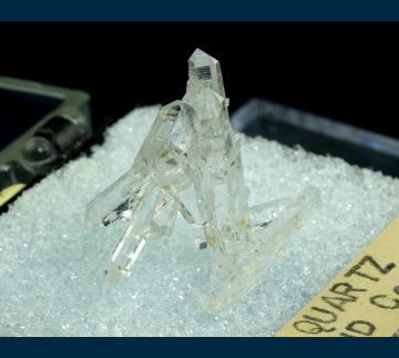 T-325 Quartz from Garland Co., Arkansas, USA T-325 Quartz from Garland Co., Arkansas, USA