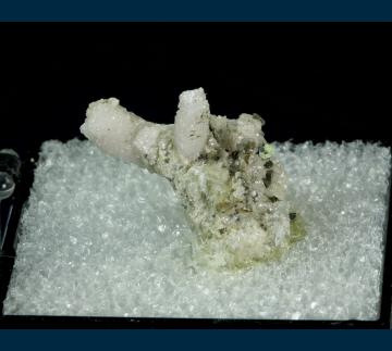T-332 Dolomite and Chalcopyrite on Calcite from Picher Field, Tri-State District, Ottawa Co., Oklahoma, USA T-332 Dolomite and Chalcopyrite on Calcite from Picher Field, Tri-State District, Ottawa Co., Oklahoma, USA