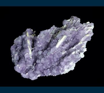 CCF3 Fluorite with Barite after Laumonite from Moffat Tunnel, Cripple Creek District, Teller Co., Colorado, USA CCF3 Fluorite with Barite after Laumonite from Moffat Tunnel, Cripple Creek District, Teller Co., Colorado, USA