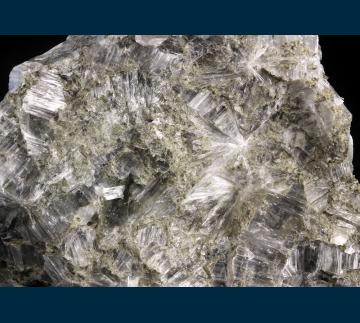 BB7 Ulexite and Probertite from U.S. Borax Mine, Kramer Borate deposit, Boron, Kramer District, Kern Co., California, USA