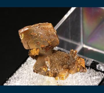 T-015 Wulfenite from Los Lamentos Mts, Mun. de Villa Ahumada, Chihuahua, Mexico T-015 Wulfenite from Los Lamentos Mts, Mun. de Villa Ahumada, Chihuahua, Mexico
