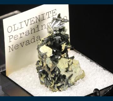 T-019 Olivenite from Majuba Hill Mine, Antelope District, Pershing Co., Nevada, USA