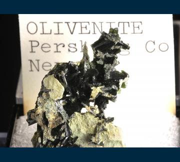 T-019 Olivenite from Majuba Hill Mine, Antelope District, Pershing Co., Nevada, USA
