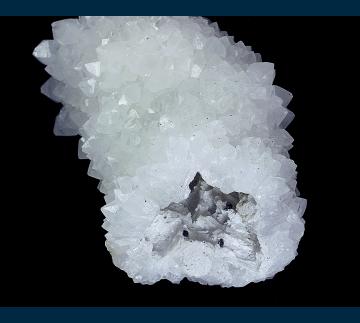 Q247 Quartz ( epimorph cast after Anhydrite? ) from Tentadora Mine, Julcani District, Huancavelica District, Angaraes Privince, Peru