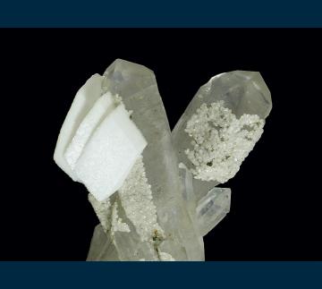 Q189A Quartz and Dolomite from Trepca complex, Kosovska Mitrovica, Kosovo Q189A Quartz and Dolomite from Trepca complex, Kosovska Mitrovica, Kosovo