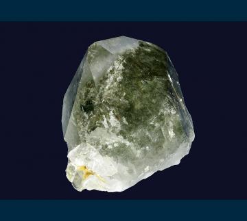 Q263 Quartz with Chlorite? phantom from Diamantina District, Jequitinhonha valley, Minas Gerais, Brazil