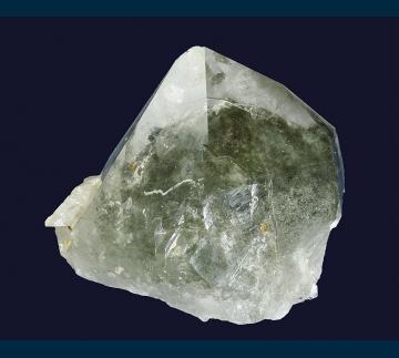 Q263 Quartz with Chlorite? phantom from Diamantina District, Jequitinhonha valley, Minas Gerais, Brazil