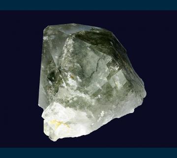 Q263 Quartz with Chlorite? phantom from Diamantina District, Jequitinhonha valley, Minas Gerais, Brazil