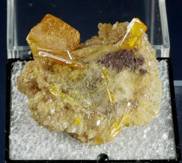 T-241 Wulfenite from Erupcion/Ahumada Mine, Los Lamentos District, Sierra de Los Lamentos, Municipio de Ahumada, Chihuahua, Mexico