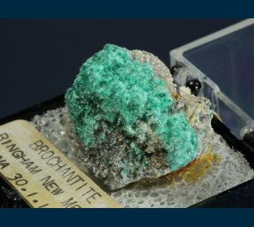 T-193 Bronchantite from Blanchard Mine, Hansonburg District, Bingham, Socorro County, New Mexico, USA T-193 Bronchantite from Blanchard Mine, Hansonburg District, Bingham, Socorro County, New Mexico, USA
