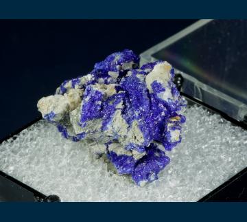 T-195 Linarite from Blanchard Mine, Hansonburg District, Bingham, Socorro County, New Mexico, USA T-195 Linarite from Blanchard Mine, Hansonburg District, Bingham, Socorro County, New Mexico, USA