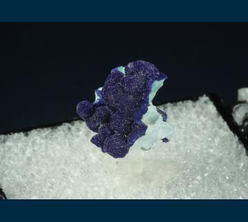T-198 Azurite on Malachite from Bisbee, Warren District, Cochise Co., Arizona, USA T-198 Azurite on Malachite from Bisbee, Warren District, Cochise Co., Arizona, USA