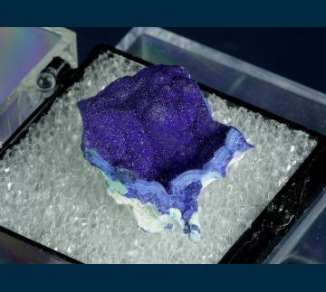 T-200 Azurite on Malachite from Bisbee, Warren District, Cochise Co., Arizona, USA T-200 Azurite on Malachite from Bisbee, Warren District, Cochise Co., Arizona, USA
