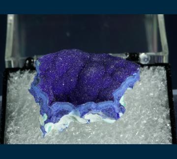 T-200 Azurite on Malachite from Bisbee, Warren District, Cochise Co., Arizona, USA T-200 Azurite on Malachite from Bisbee, Warren District, Cochise Co., Arizona, USA