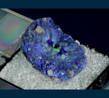 T-201 Azurite with Malachite from Bisbee, Warren District, Cochise Co., Arizona, USA T-201 Azurite with Malachite from Bisbee, Warren District, Cochise Co., Arizona, USA