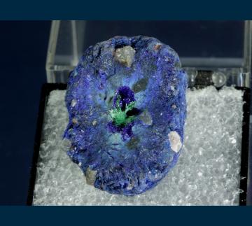 T-201 Azurite with Malachite from Bisbee, Warren District, Cochise Co., Arizona, USA T-201 Azurite with Malachite from Bisbee, Warren District, Cochise Co., Arizona, USA