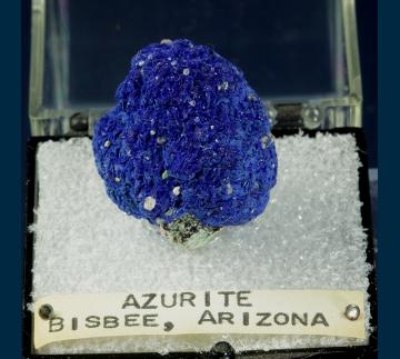 T-203 Azurite from Bisbee, Warren District, Cochise Co., Arizona, USA T-203 Azurite from Bisbee, Warren District, Cochise Co., Arizona, USA