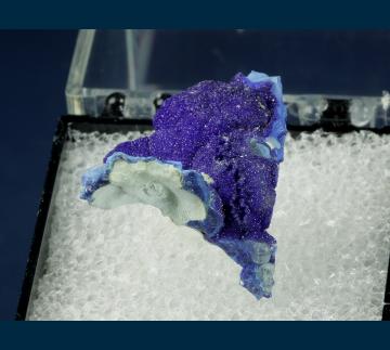 T-204 Azurite on Malachite from Bisbee, Warren District, Cochise Co., Arizona, USA T-204 Azurite on Malachite from Bisbee, Warren District, Cochise Co., Arizona, USA