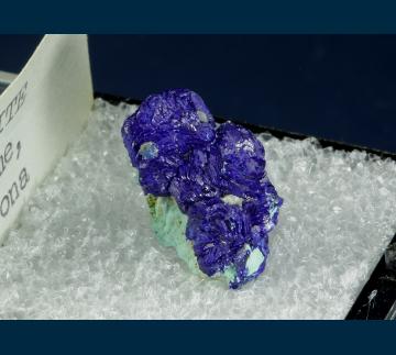T-206 Azurite from Jerome, Verde District, Black Hill Range, Yavapai Co., Arizona, USA T-206 Azurite from Jerome, Verde District, Black Hill Range, Yavapai Co., Arizona, USA