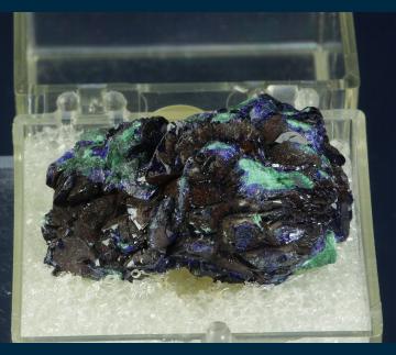 T-207 Azurite from Ajo, Ajo District, Pima County, Arizona, USA T-207 Azurite from Ajo, Ajo District, Pima County, Arizona, USA