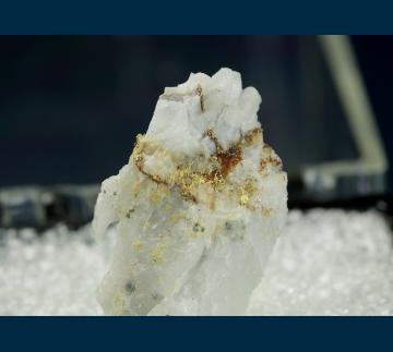 T-215 Gold in Quartz from Magalia District, Butte Co., California, USA T-215 Gold in Quartz from Magalia District, Butte Co., California, USA