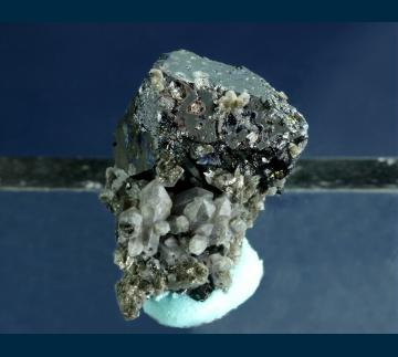 RG0465 Brookite on Quartz (var. Smoky) from Magnet Cove, Hot Spring County, Arkansas, USA RG0465 Brookite on Quartz (var. Smoky) from Magnet Cove, Hot Spring County, Arkansas, USA