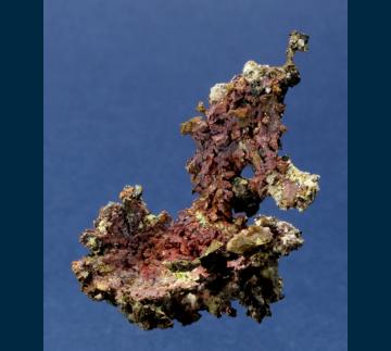RG0510 Copper with Cuprite from Inspiration Mine, Globe-Miami District, near Globe, Gila County, Arizona, USA RG0510 Copper with Cuprite from Inspiration Mine, Globe-Miami District, near Globe, Gila County, Arizona, USA