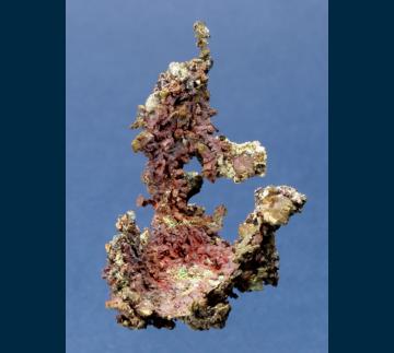 RG0510 Copper with Cuprite from Inspiration Mine, Globe-Miami District, near Globe, Gila County, Arizona, USA RG0510 Copper with Cuprite from Inspiration Mine, Globe-Miami District, near Globe, Gila County, Arizona, USA