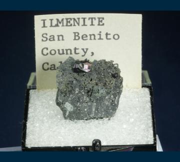 T-156 Ilmenite from New Idria District, Diablo Range, San Benito Co., California, USA T-156 Ilmenite from New Idria District, Diablo Range, San Benito Co., California, USA