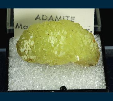 T-163 Adamite from Ojuela Mine, Mapimi District, Bufa de Mapimi, Mun. de Mapimi, Durango, Mexico T-163 Adamite from Ojuela Mine, Mapimi District, Bufa de Mapimi, Mun. de Mapimi, Durango, Mexico