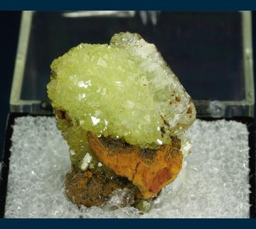 T-164 Adamite from Ojuela Mine, Mapimi District, Bufa de Mapimi, Mun. de Mapimi, Durango, Mexico