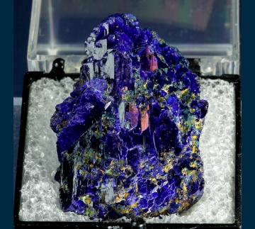 T-171 Azurite and Malachite from Bisbee, Warren District, Cochise Co., Arizona, USA T-171 Azurite and Malachite from Bisbee, Warren District, Cochise Co., Arizona, USA