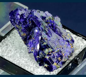 T-171 Azurite and Malachite from Bisbee, Warren District, Cochise Co., Arizona, USA T-171 Azurite and Malachite from Bisbee, Warren District, Cochise Co., Arizona, USA