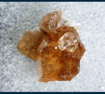 T-184 Grossular (var. Hessonite) garnet from Jeffrey mine, Asbestos, Les Sources RCM, Estrie, Quebec, Canada