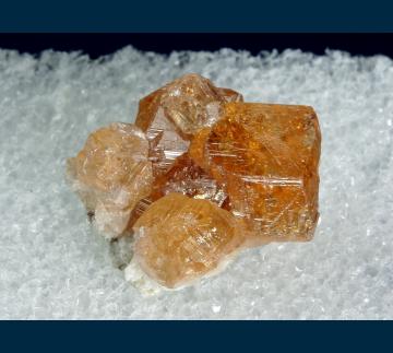 T-184 Grossular (var. Hessonite) garnet from Jeffrey mine, Asbestos, Les Sources RCM, Estrie, Quebec, Canada