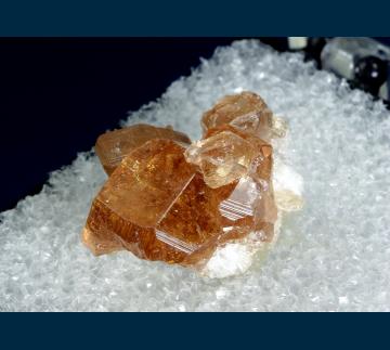 T-184 Grossular (var. Hessonite) garnet from Jeffrey mine, Asbestos, Les Sources RCM, Estrie, Quebec, Canada