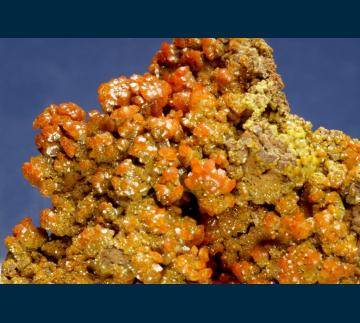 RG0401 Vanadinite from Rowley Mine, Painted Rock District, Theba, Maricopa County, Arizona, USA RG0401 Vanadinite from Rowley Mine, Painted Rock District, Theba, Maricopa County, Arizona, USA