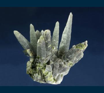 CGR-3 Quartz and Epidote from Kimmeria, Xanthi Prefecture, Thraki Dept., Greece CGR-3 Quartz and Epidote from Kimmeria, Xanthi Prefecture, Thraki Dept., Greece
