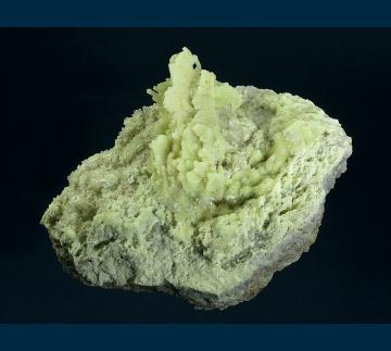 CL-01 Prehnite on Quartz from Prehnite prospect, Pine Creek area, Bishop District, Inyo Co., California, USA CL-01 Prehnite on Quartz from Prehnite prospect, Pine Creek area, Bishop District, Inyo Co., California, USA