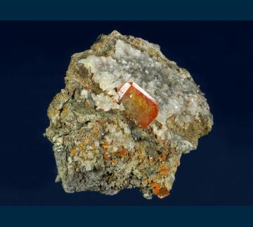 CES-01 Wulfenite from Red Cloud Mine, Silver District, Trigo Mts., La Paz County, Arizona, USA CES-01 Wulfenite from Red Cloud Mine, Silver District, Trigo Mts., La Paz County, Arizona, USA