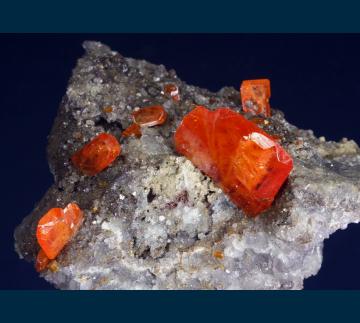 RC02 Wulfenite from Red Cloud Mine, Silver District, Trigo Mts., La Paz County, Arizona, USA