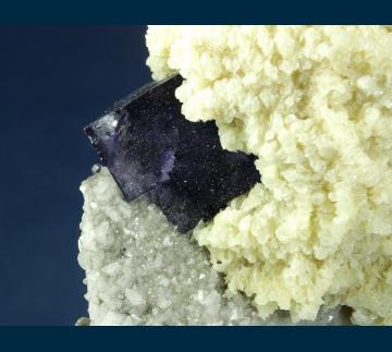 MMH-01 Barite (Strontian) and Fluorite on Dolomite from Elmwood Mine, Middle Tennessee District, Carthage, Smith County, Tennessee, USA MMH-01 Barite (Strontian) and Fluorite on Dolomite from Elmwood Mine, Middle Tennessee District, Carthage, Smith County, Tennessee, USA