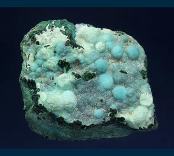 MMH-02 Gem Chrysocolla with Malachite and Tenorite from Globe-Miami District, Gila Co., Arizona, USA MMH-02 Gem Chrysocolla with Malachite and Tenorite from Globe-Miami District, Gila Co., Arizona, USA